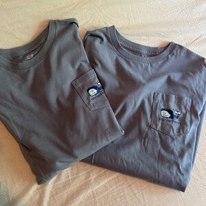 Vineyard Vines Charcoal Long Sleeve Tee Halloween